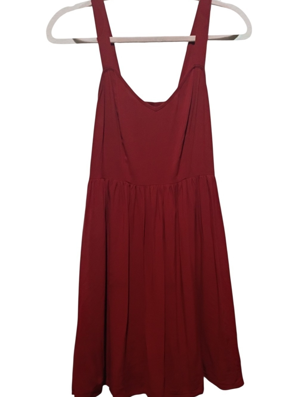 Forever 21  Sleeveless Sienna  Red Summer Sundress Small